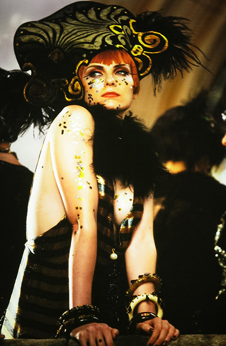 Geraldine Peacock headwear in Great Gatsby film