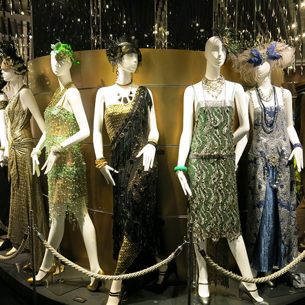 Great Gatsby dresses at Isetan