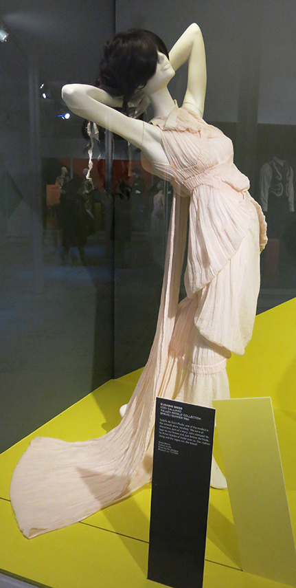John Galliano evening dress from Fallen Angels Collection S/S 1986  