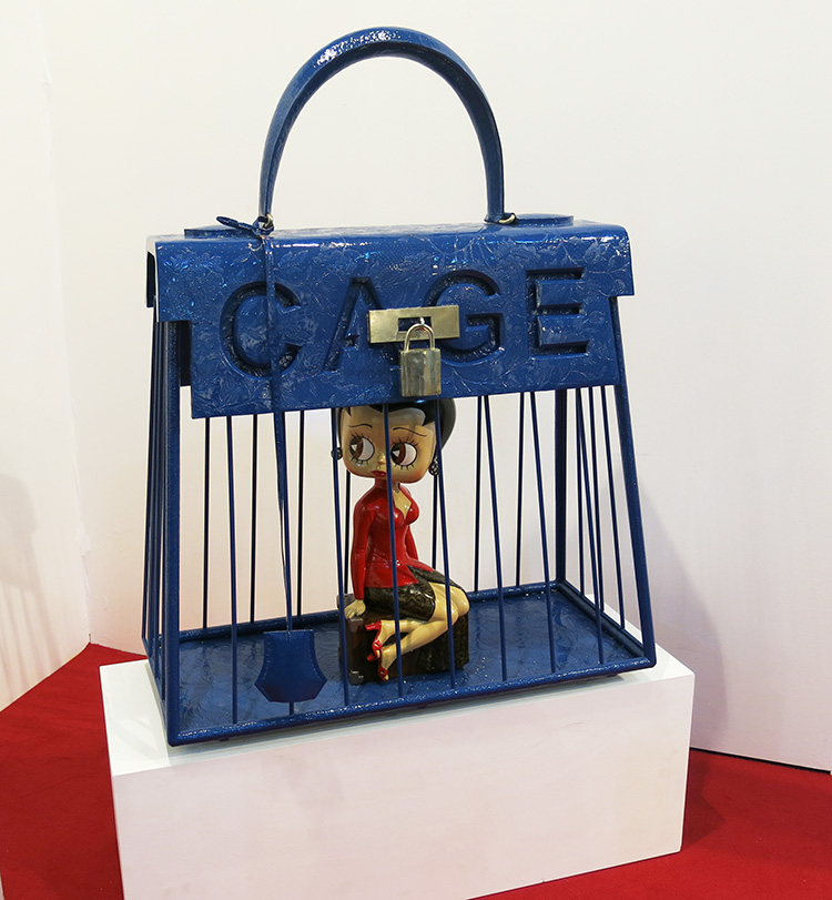 Cage bag by Sri Astari